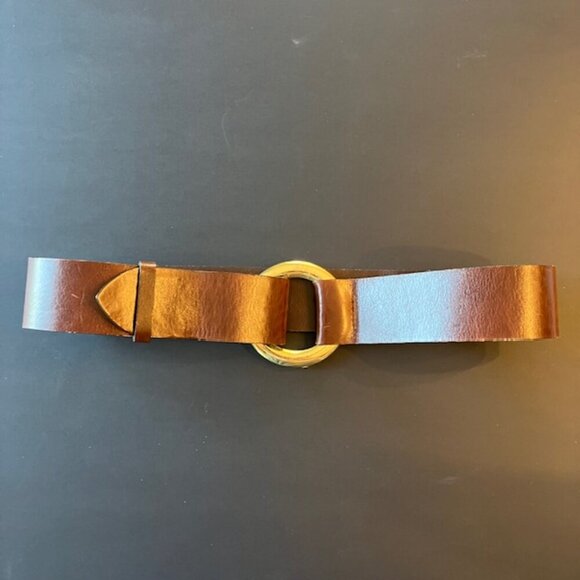 Avignon Wide Genuine leather Belt size XL - Picture 1 of 6